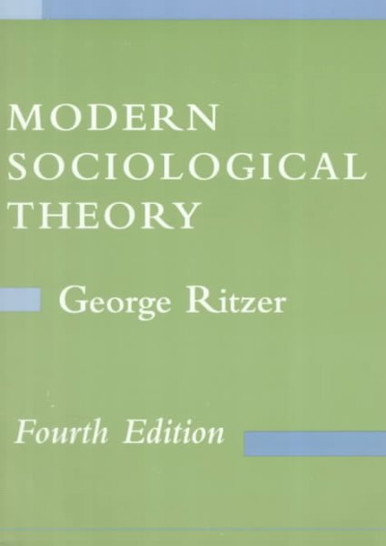 Modern Sociological Theory cover