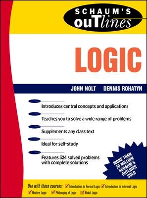Schaum's Outline of Theory and Problems of Logic (Schaum's Outline Series) cover