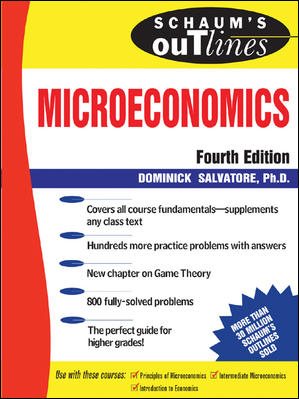 Schaum's Outline of Microeconomic Theory cover