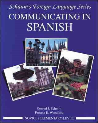 Communicating In Spanish (Novice Level) cover