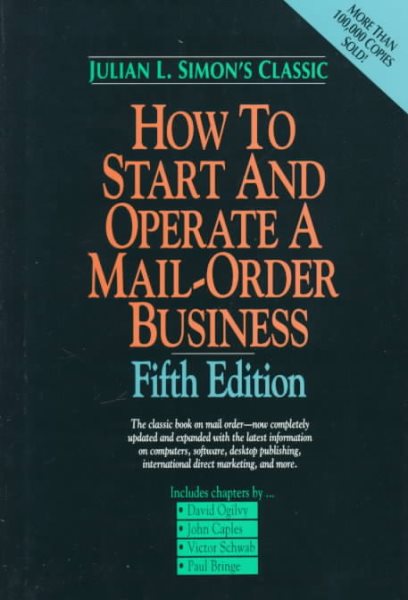 How to Start and Operate a Mail-Order Business cover