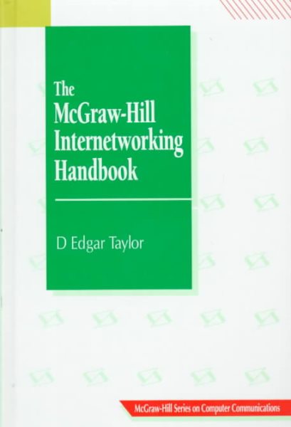 The McGraw-Hill Internetworking Handbook (McGraw-Hill Series on Computer Communications) cover