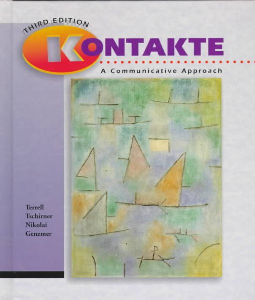 Kontakte: A Communicative Approach (Student Edition) cover