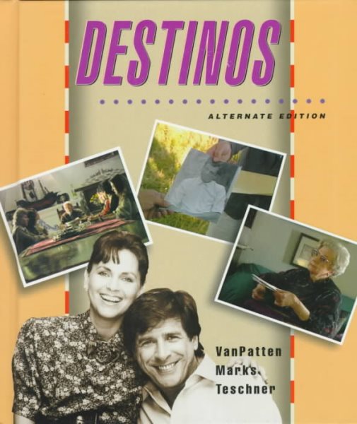 Destinos:  Alternate Edition (Student Edition) cover