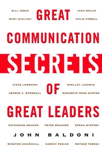 Great Communication Secrets of Great Leaders cover