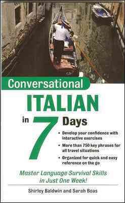 Conversational Italian in 7 Days cover