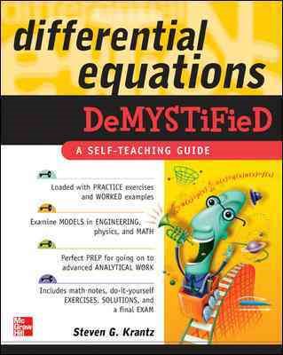Differential Equations Demystified cover