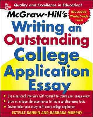 McGraw-Hill's Writing an Outstanding College Application Essay cover