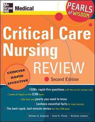 Critical Care Nursing Review: Pearls of Wisdom, Second Edition cover