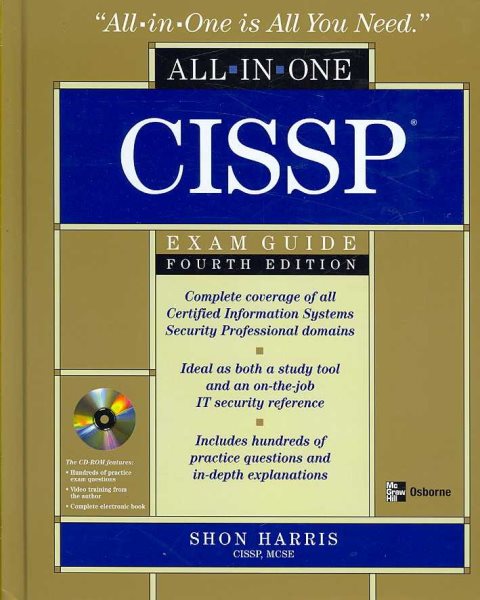 CISSP Certification All-in-One Exam Guide, Fourth Edition cover