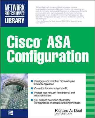 Cisco ASA Configuration (Network Professional's Library) cover