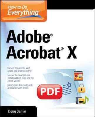How to Do Everything Adobe Acrobat X cover