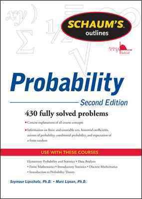 Schaum's Outline of Probability, Second Edition (Schaum's Outlines) cover