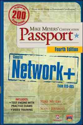 Mike Meyers’ CompTIA Network+ Certification Passport, 4th Edition (Exam N10-005) (CompTIA Authorized) cover