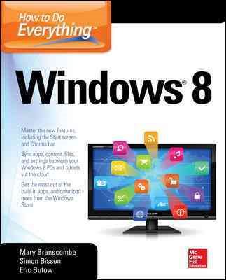 How to Do Everything: Windows 8 cover