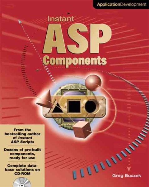 Instant ASP Components (Book/CD-ROM package) cover
