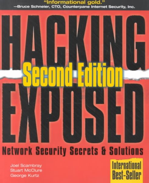 Hacking Exposed: Network Security Secrets & Solutions, Second Edition (Hacking Exposed) cover