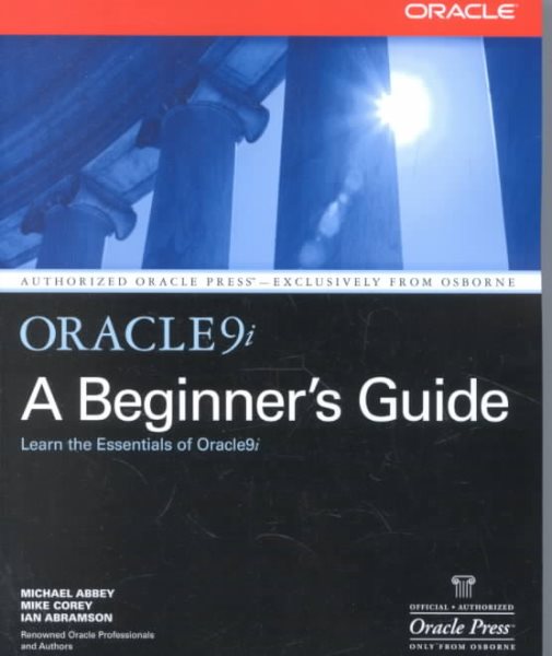 Oracle9i: A Beginner's Guide cover