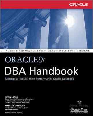 Oracle9i DBA Handbook cover