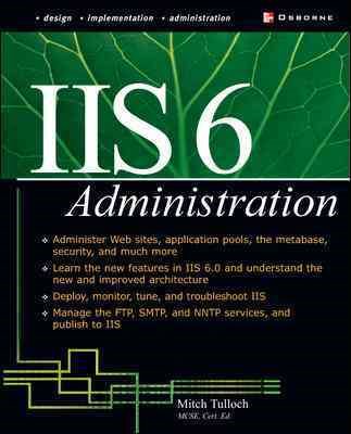 IIS 6 Administration cover