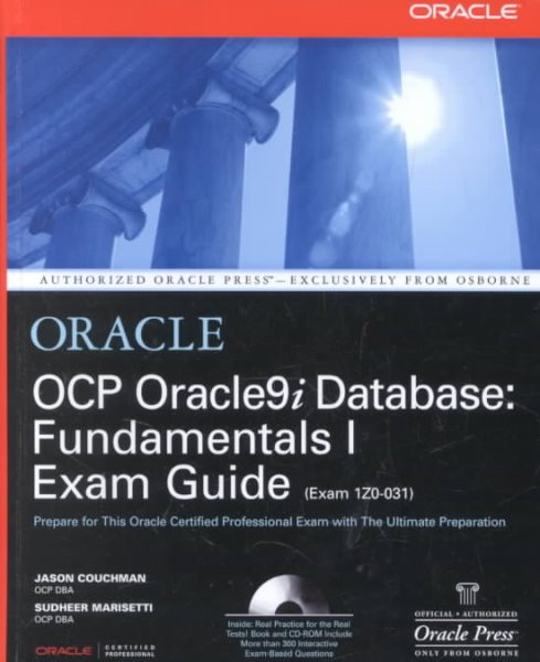 OCP Oracle9i Database: Fundamentals I Exam Guide