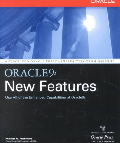 Oracle9i New Features cover