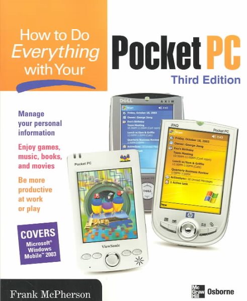 How To Do Everything with Your Pocket PC, 3rd Edition cover