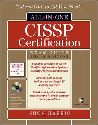 CISSP All-in-One Exam Guide, Third Edition cover