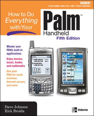 How to Do Everything with Your Palm Handheld, Fifth Edition cover