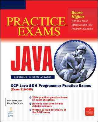 OCP Java SE 6 Programmer Practice Exams (Exam 310-065) (Certification Press) cover