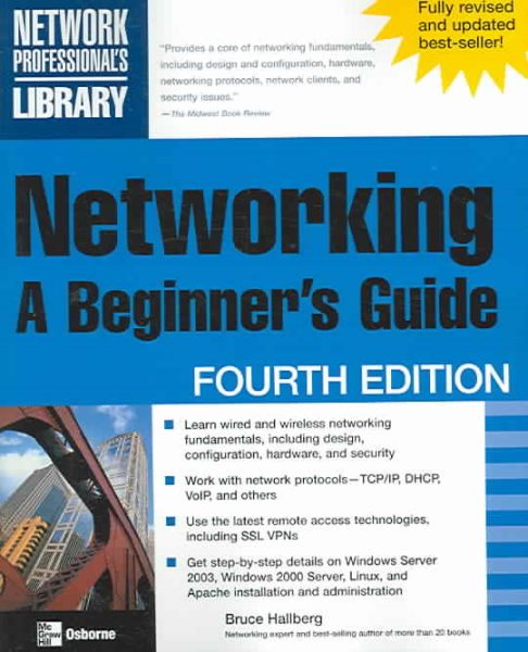 Networking: A Beginner's Guide, Fourth Edition cover