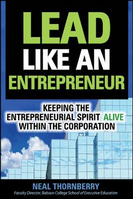 Lead Like an Entrepreneur cover