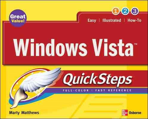 Windows Vista QuickSteps cover