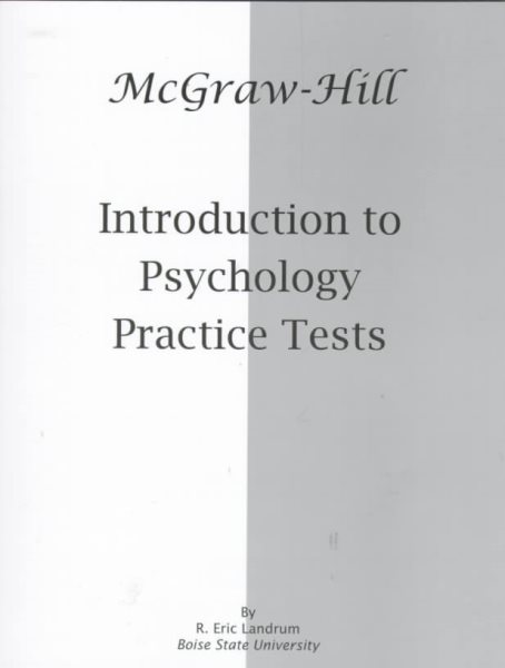 McGraw-Hill Introduction to Psychology Practice Tests cover