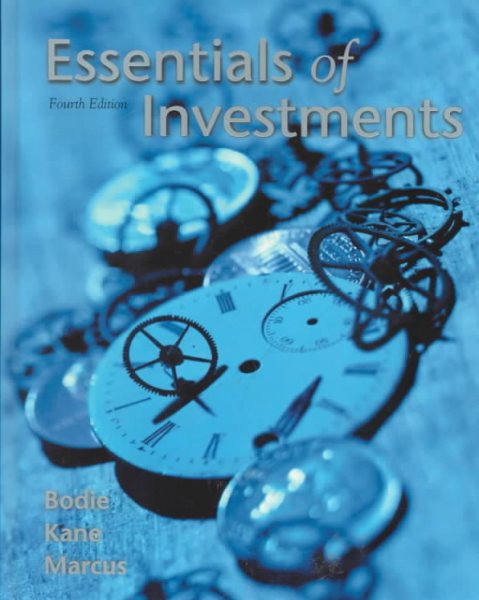 Essentials of Investments Fourth Edition