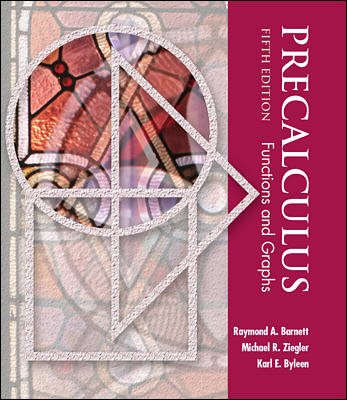 Precalculus, Functions &Graphs - 5th edition cover