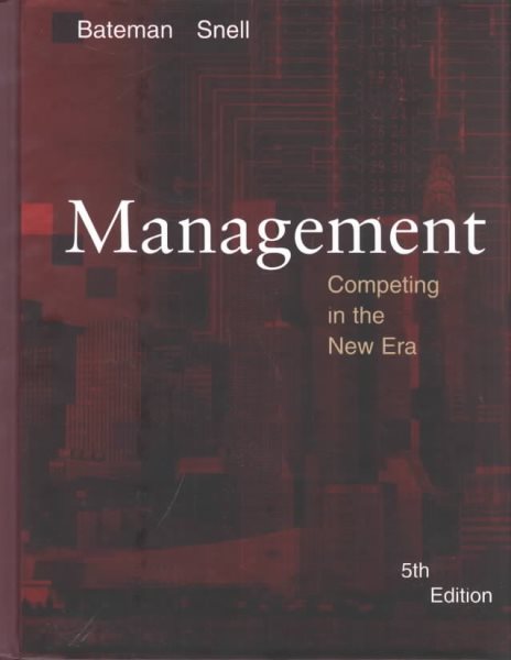 Management: Competing in the New Era cover