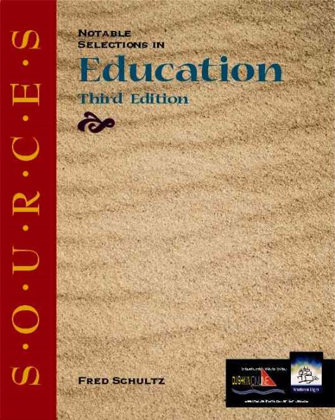 S.O.U.R.C.E.S: Notable Selections in Education (Classic Edition Sources) cover