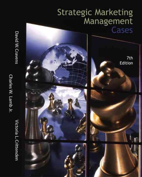 Strategic Marketing Management Cases (The Irwin/Mcgraw-Hill Series in Marketing) cover
