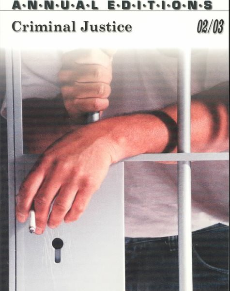 Criminal Justice (Annual Editions: Criminal Justice) cover