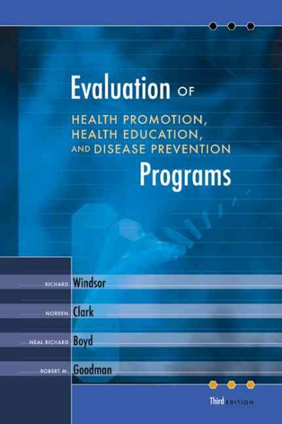 Evaluation of Health Promotion, Health Education, and Disease Prevention Programs cover