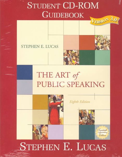 The Art of Public Speaking, Student CD Rom 3.0, 8th Edition