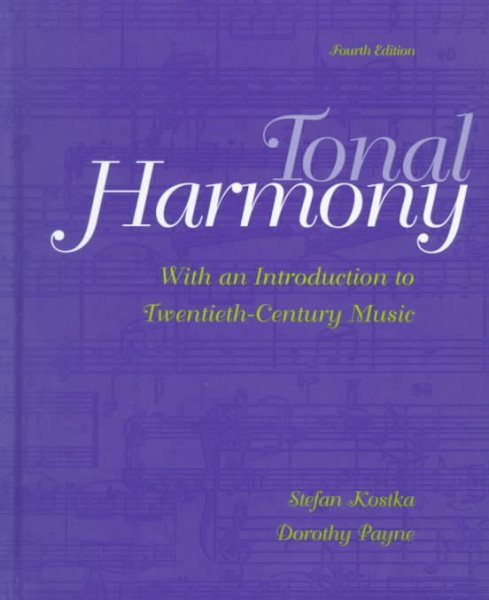 Tonal Harmony with an Introduction to 20th Century Music cover