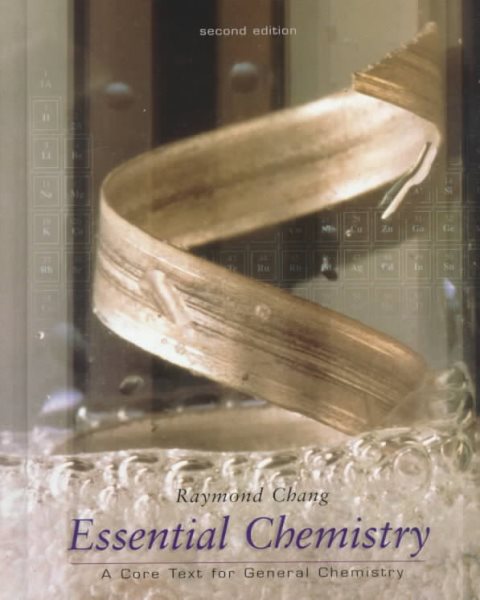 Essential Chemistry: A Core Text for General Chemistry cover