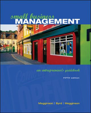 Small Business Management: An Entrepreneur's Guidebook cover
