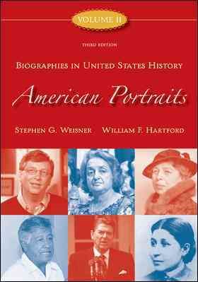 American Portraits: Biographies in United States History, Volume 2 (American Portrait Series) cover