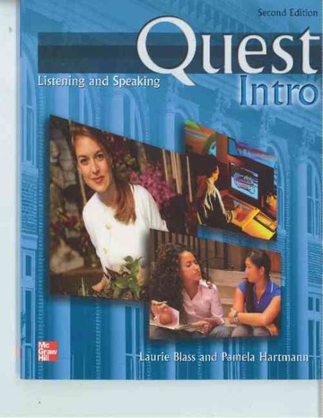 Quest Listening and Speaking Intro Student Book with Audio Highlights, 2nd Edition