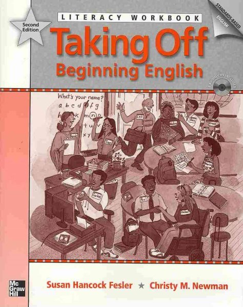 Taking Off Literacy Workbook with Audio CD, 2nd Edition cover