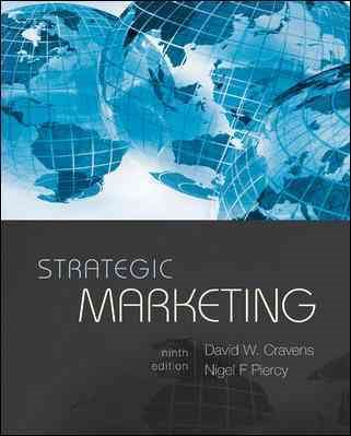 Strategic Marketing (MCGRAW HILL/IRWIN SERIES IN MARKETING) cover