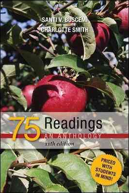 75 Readings: An Anthology cover